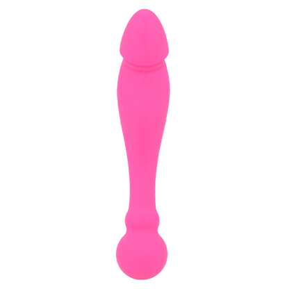 Sex toy silicone Rick dual rosa di Intense, immagine 3