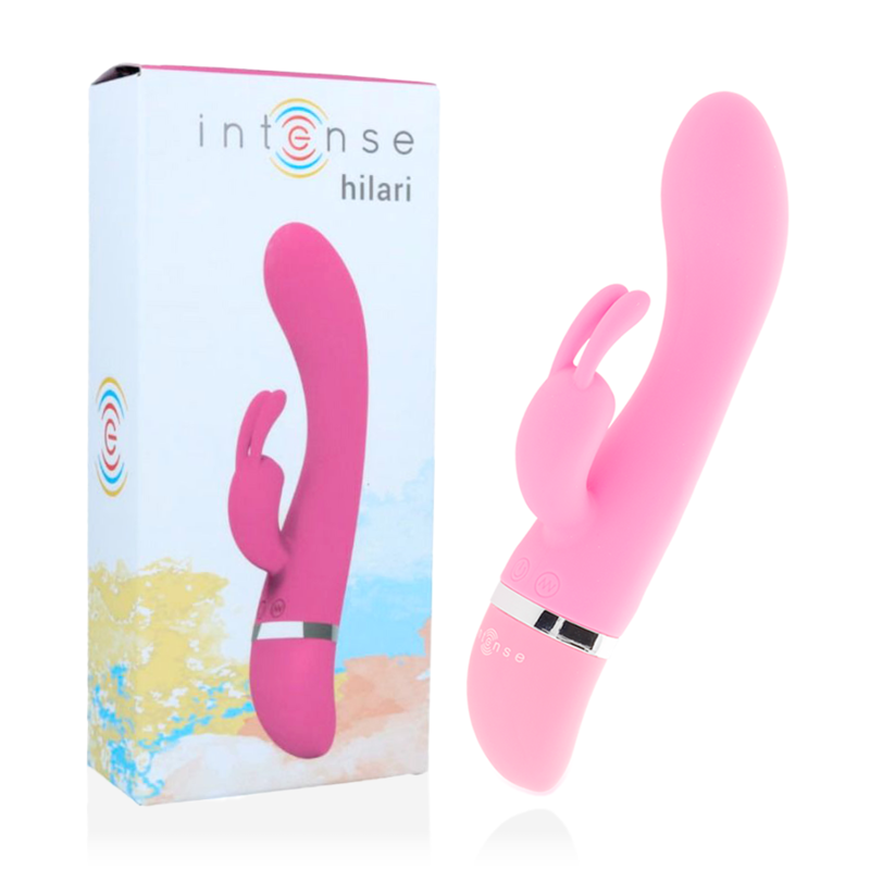 Vibratore Luxe in silicio rosa Hilari intense