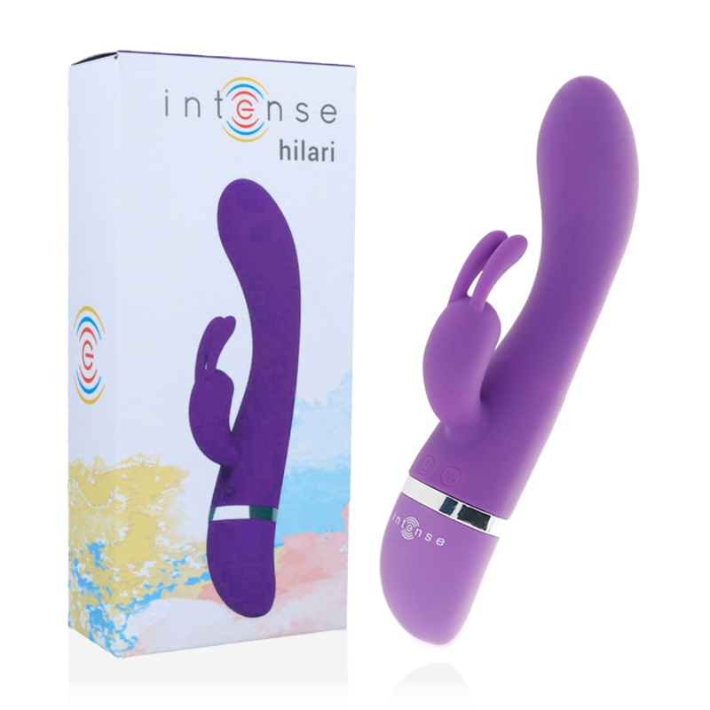 Vibratore Hilari lilla silicio Luxe di Intense