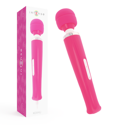 Massaggiatore rosa Keanu wand intense