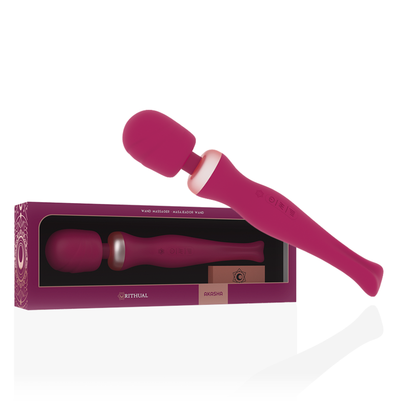 Massaggiatore wand potente e Akasha ricaricabile 2.0 Orchidea di Rithual, immagine 2