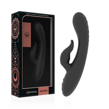 Sex toy Anusara dual ricaricabile motore 2.0 nero di Rithual, immagine 2