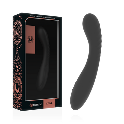 Sex toy Kriya Stimolaodr ricaricabile G-point nero di Rithual, immagine 2
