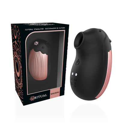 Vibratore shushu 2.o Azabache Clitorale di nuova generazione di Rithual
