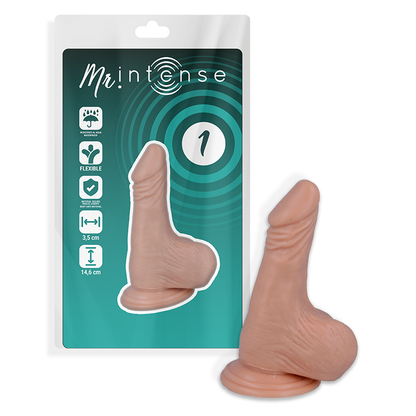 Dildo 1 realistico 14.6 cm Ø 3.5 cm di Mr Intense, immagine 3
