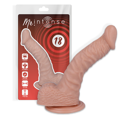 Dildo 18 realistico 19.8 cm Ø 3.2 cm di Mr Intense, immagine 2