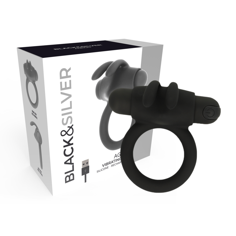 Anello Agron 2.o di Black&silver
