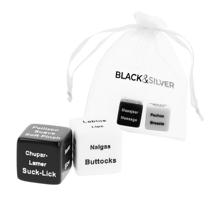 Dadi per coppie Es/en di Black&silver, immagine 2