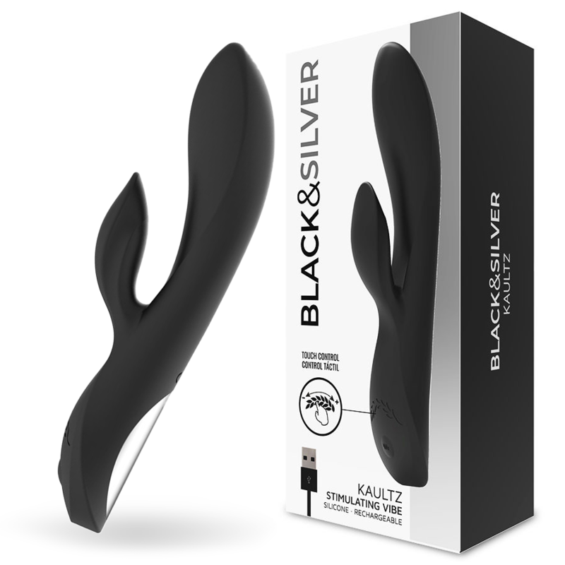 Vibratore touch control Kaultz di Black&silver, immagine 3