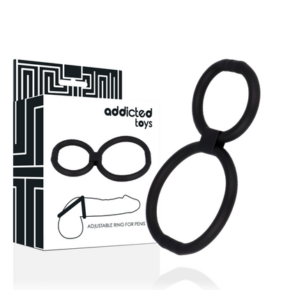 Anelli regolabili per pene di Addicted Toys