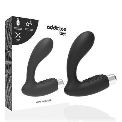 Vibratore prostatico ricaricabile modello 5 - nero di Addicted Toys