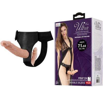 Dildos con imbragatura Ultra appassionata doppi di Baile