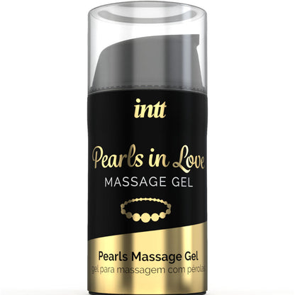 Perle Innamorate con collana di perle e gel di silicone di INTT Massage & Oral Sex, immagine 2