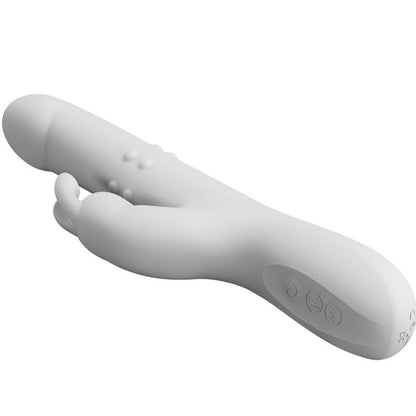Vibratore Reese con rotazione argento di Pretty Love, immagine 4