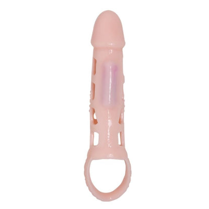 Copertura estensore del pene Harrison con vibrazione e cinturino 13.5 cm di Pretty Love, immagine 3