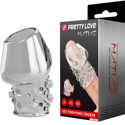 Matias spessore per pene trasparente di Pretty Love