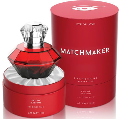 Profumo ai feromoni matchmaker red diamond Attract Him 30 ml di Eye Of Love, immagine 2