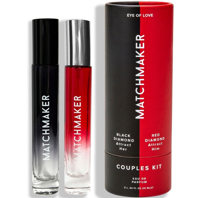 Set Matchmaker pheromone 2pc coppie kit Attratti lei e lui 20 ml di Eye Of Love