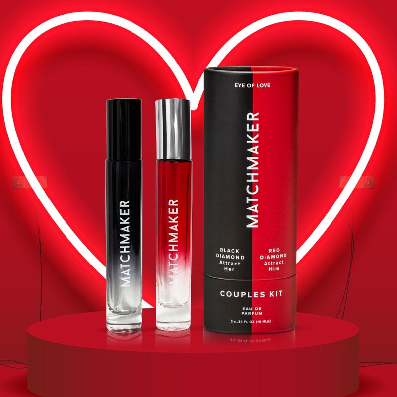 Set Matchmaker pheromone 2pc coppie kit Attratti lei e lui 20 ml di Eye Of Love, immagine 5