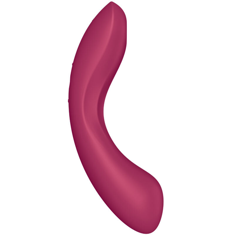 Succhia clitoride curve trinity 1 air pulse vibrazione rosso di Satisfyer, immagine 7
