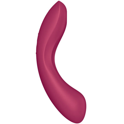 Succhia clitoride curve trinity 1 air pulse vibrazione rosso di Satisfyer, immagine 7