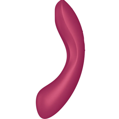 Succhia clitoride curve trinity 1 air pulse vibrazione rosso di Satisfyer, immagine 9