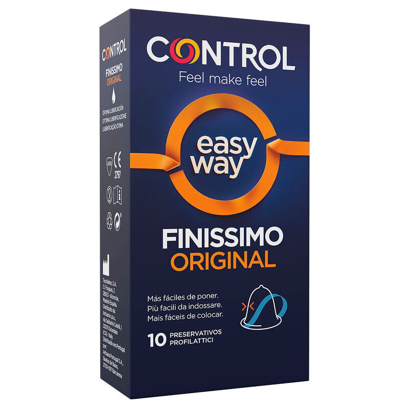 Preservativi adapta easy Way Finissimo 10 unità di Control