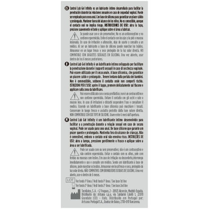 Lubrificante a base silicone infinity 75 ml di Control, immagine 2