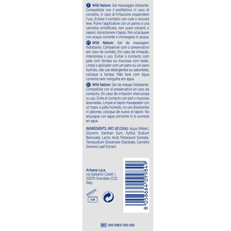 Gel da massaggio wild nature 3 in 1 200 ml di Control, immagine 2