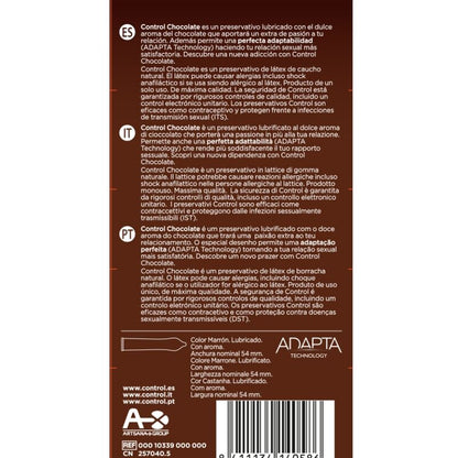 Preservativi adapta chocolate 12 Units di Control, immagine 2