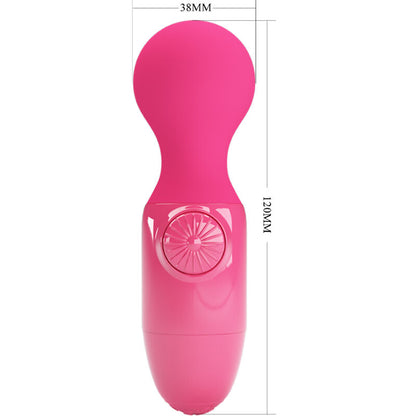 Massaggiatore Mini personale Magenta di Pretty Love, immagine 5
