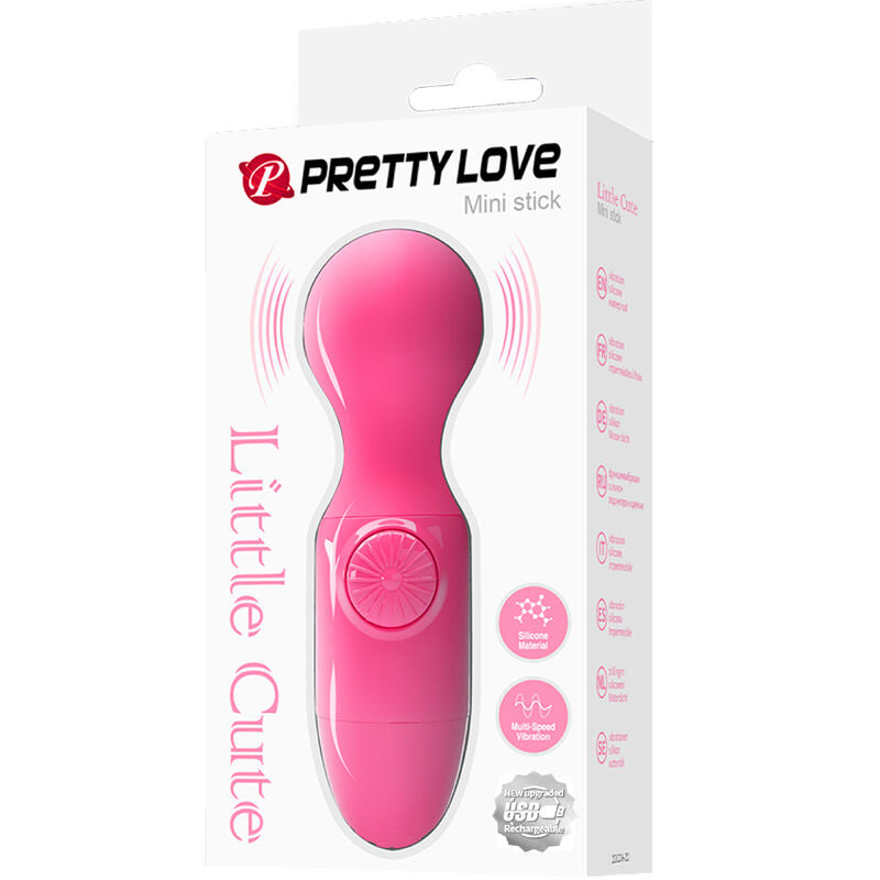 Massaggiatore Mini personale Magenta di Pretty Love, immagine 9