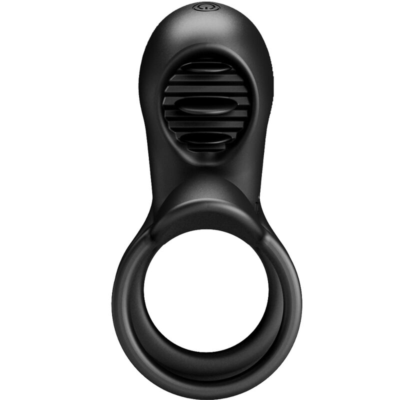 Guaina per pene Jammy 12 vibrazioni con lingua in silicone ricaricabile di Pretty Love, immagine 7