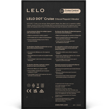Stimolatore clitoride dot cruise giallo di Lelo, immagine 7