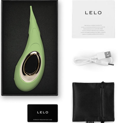 Stimolatore per clitoride dot cruise verde Pistacchio di Lelo, immagine 5