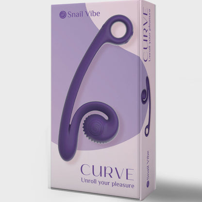 Vibratore curva viola di Snail Vibe, immagine 4