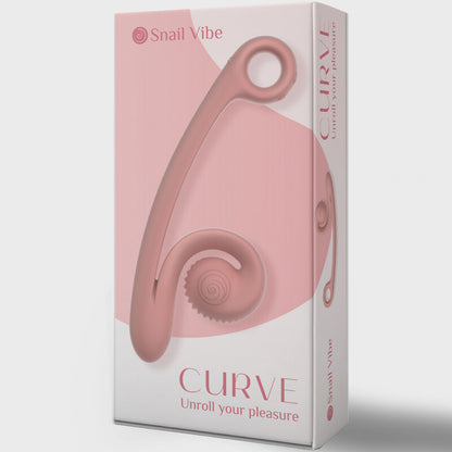 Vibratore curva arancione di Snail Vibe, immagine 4