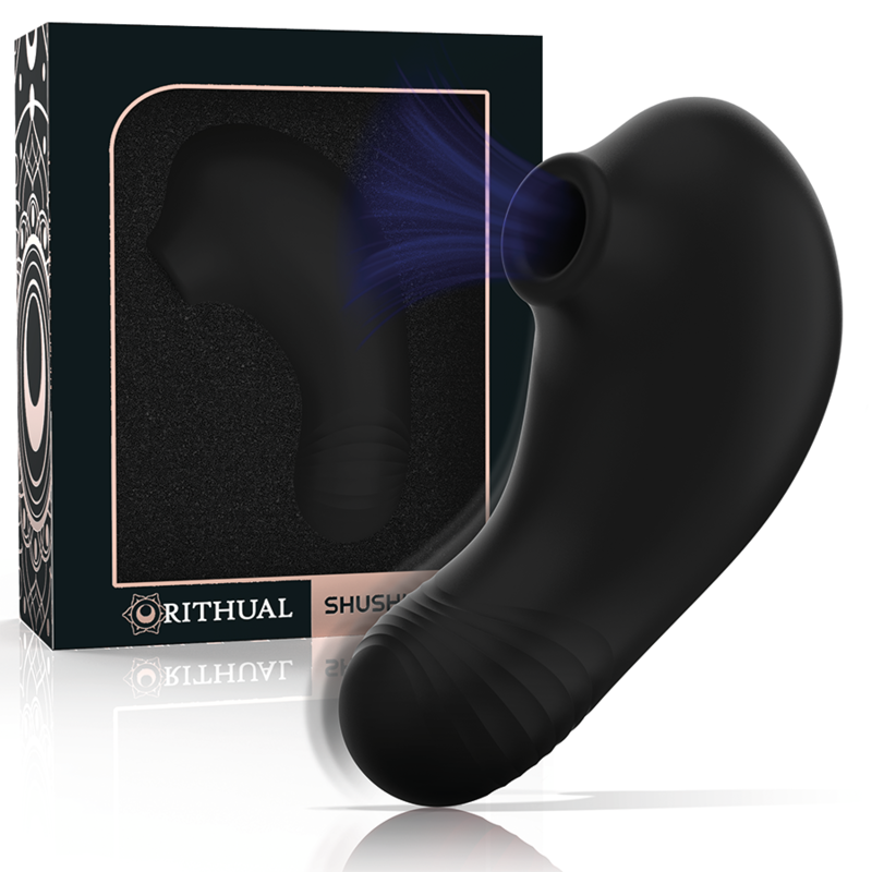 Stimolatore clitoride tascabile shushu pro 2 potenti motori Jet di Rithual