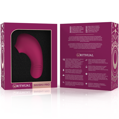 Stimolatore per clitoride tascabile shushu pro 2 potenti motori per orchidee di Rithual, immagine 7