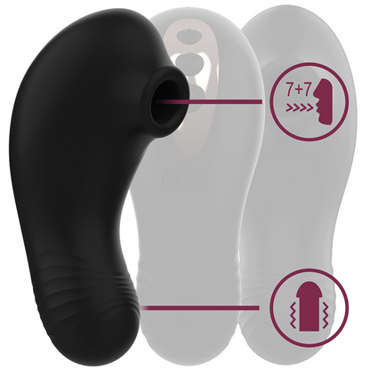 Stimolatore clitoride tascabile shushu pro 2 potenti motori Jet di Rithual, immagine 3