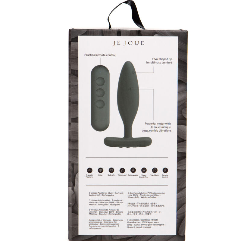 Vibratore plug anale Vesta nero di Je Joue, immagine 5