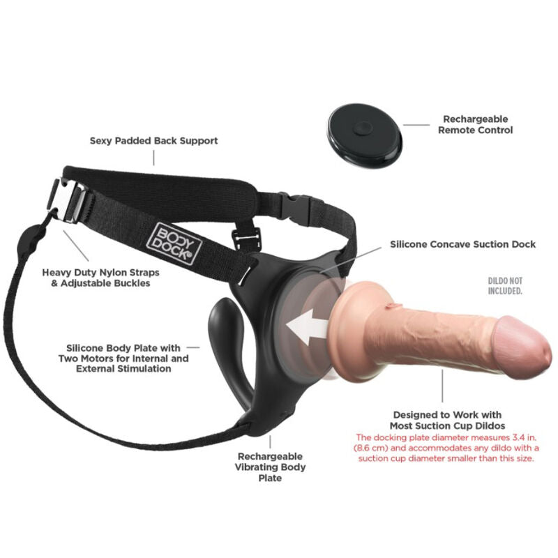 Imbracatura body dock G-spot pro di Pipedreams, immagine 5