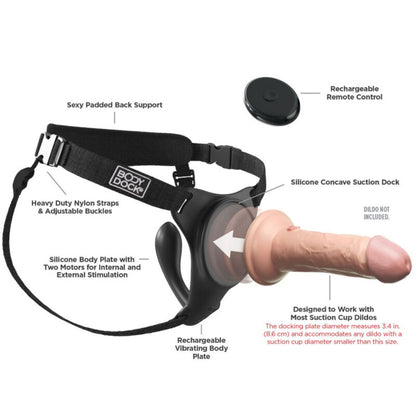 Imbracatura body dock G-spot pro di Pipedreams, immagine 5