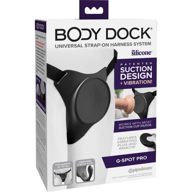 Imbracatura body dock G-spot pro di Pipedreams