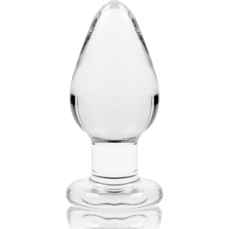 Plug anale Modello 3 vetro borosilicato trasparente 11 cm Ø 5 cm di Nebula Series By Ibiza, immagine 4