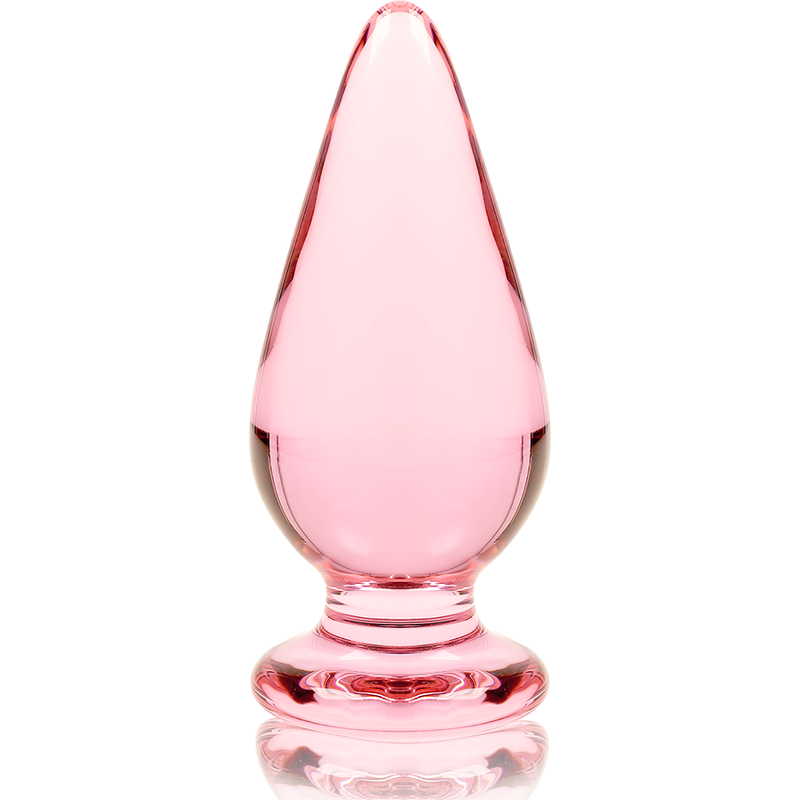 Plug anale Modello 4 vetro borosilicato rosa 11 cm Ø 5 cm di Nebula Series By Ibiza, immagine 5