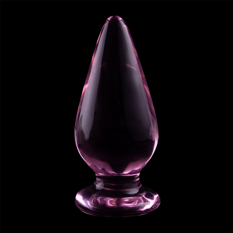 Plug anale Modello 4 vetro borosilicato rosa 11 cm Ø 5 cm di Nebula Series By Ibiza, immagine 7