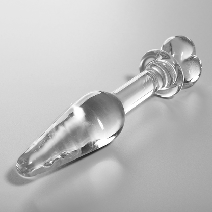 Plug anale Modello 7 vetro borosilicato trasparente 13.5 cm Ø 3 cm di Nebula Series By Ibiza, immagine 2
