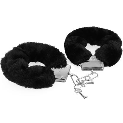 Fetish Playset erotico 1 con manette, maschera Cieca e flogger di Intense, immagine 3