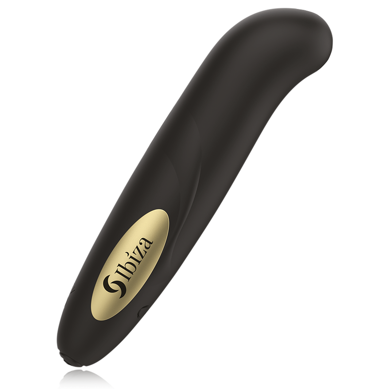 Stimolatore clitoride caricatore USB 10 modalità vibrazione dorato 13 x 2,9 cm di Ibiza, immagine 4